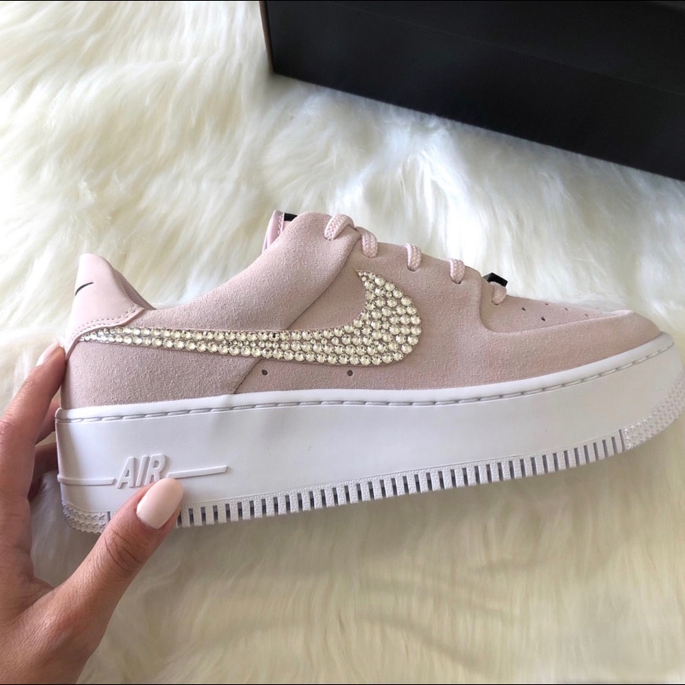 ⚡️Custom Nike Air Force 1 Sage Low⚡️ - Picture 2 of 8